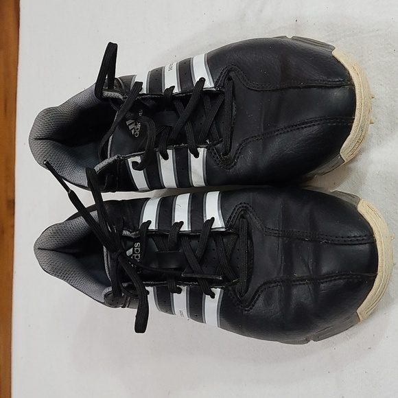 Adidas Traxion 360 Mens Golf Sneakers Shoes Black White Sz 6 EUC - Picture 4 of 11